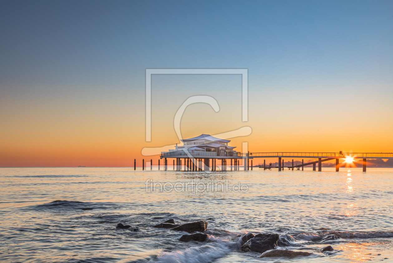 Bild-Nr.: 12610203 Sonnenaufgang am Teehaus Timmendorfer Strand erstellt von Ursula Reins