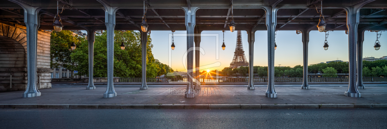 Bild-Nr.: 12614432 Pont de Bir Hakeim Panorama erstellt von eyetronic