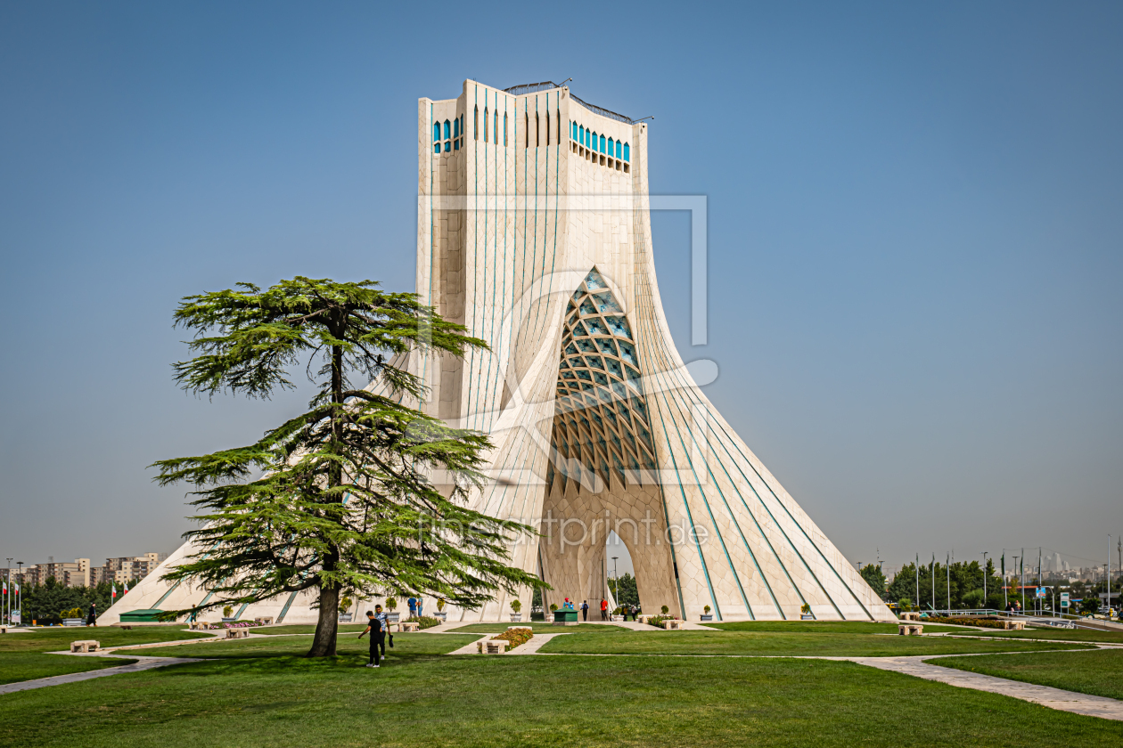 Bild-Nr.: 12615258 Azadi Tower in Teheran im Iran erstellt von sspangen