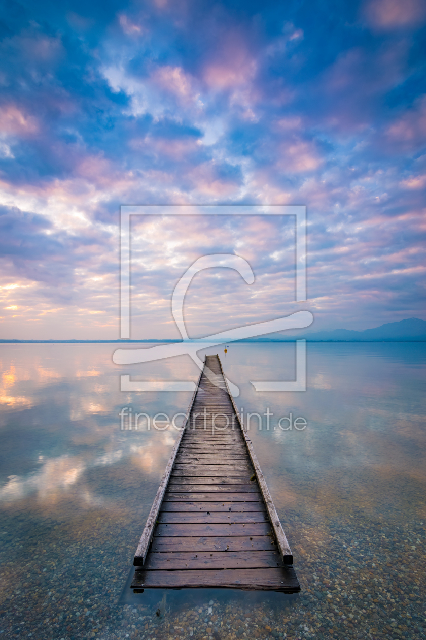 Bild-Nr.: 12616980 Steg am Chiemsee erstellt von Martin Martin Wasilewski