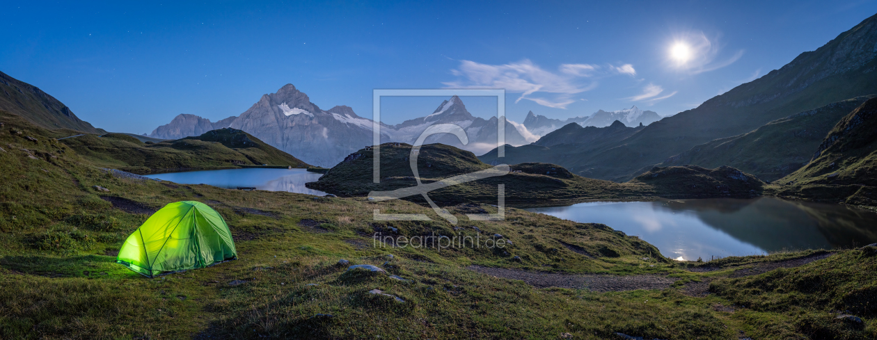 Bild-Nr.: 12620138 Vollmond am Bachalpsee in der Schweiz erstellt von eyetronic