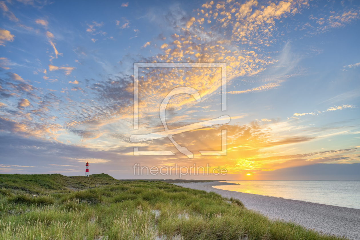 Bild-Nr.: 12620932 Sonnenuntergang am Ellenbogen auf Sylt erstellt von Michael Valjak