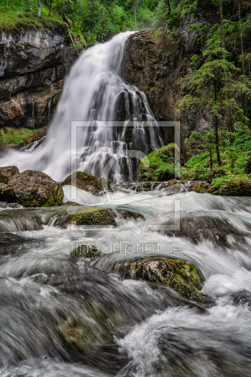 Bild-Nr.: 12621691 Gollinger Wasserfall erstellt von Achim Thomae