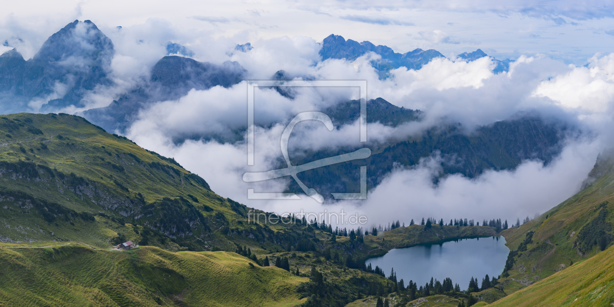 Bild-Nr.: 12622340 Höfats und Seealpsee erstellt von Walter G. Allgöwer