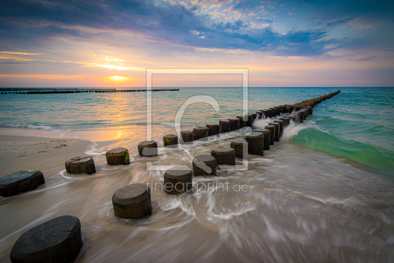 Bild-Nr.: 12623238 Sonnenuntergang an der Ostsee erstellt von Martin Martin Wasilewski