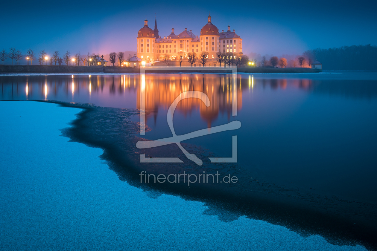 Bild-Nr.: 12623504 Schloss in Moritzburg im Winter erstellt von Martin Martin Wasilewski
