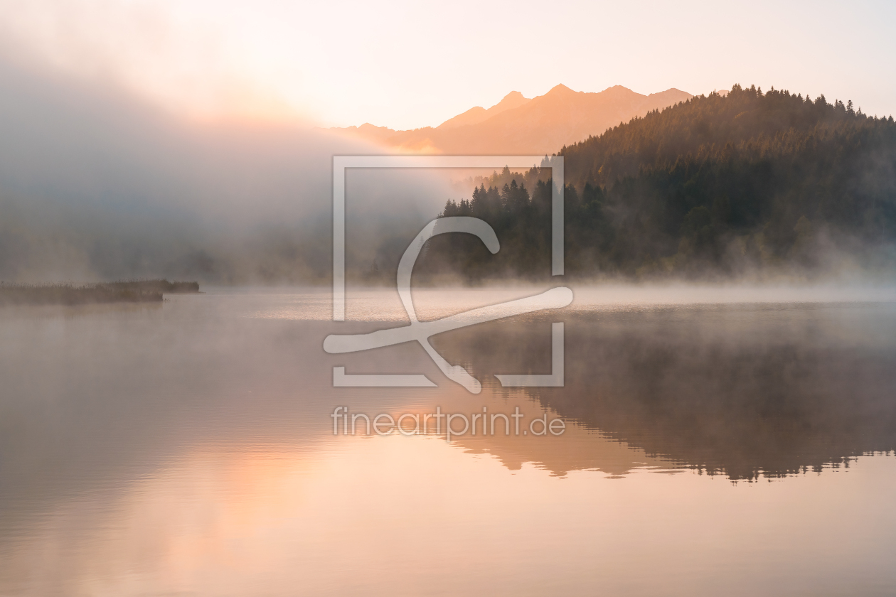 Bild-Nr.: 12624767 Sonnenaufgang am Geroldsee erstellt von Martin Martin Wasilewski