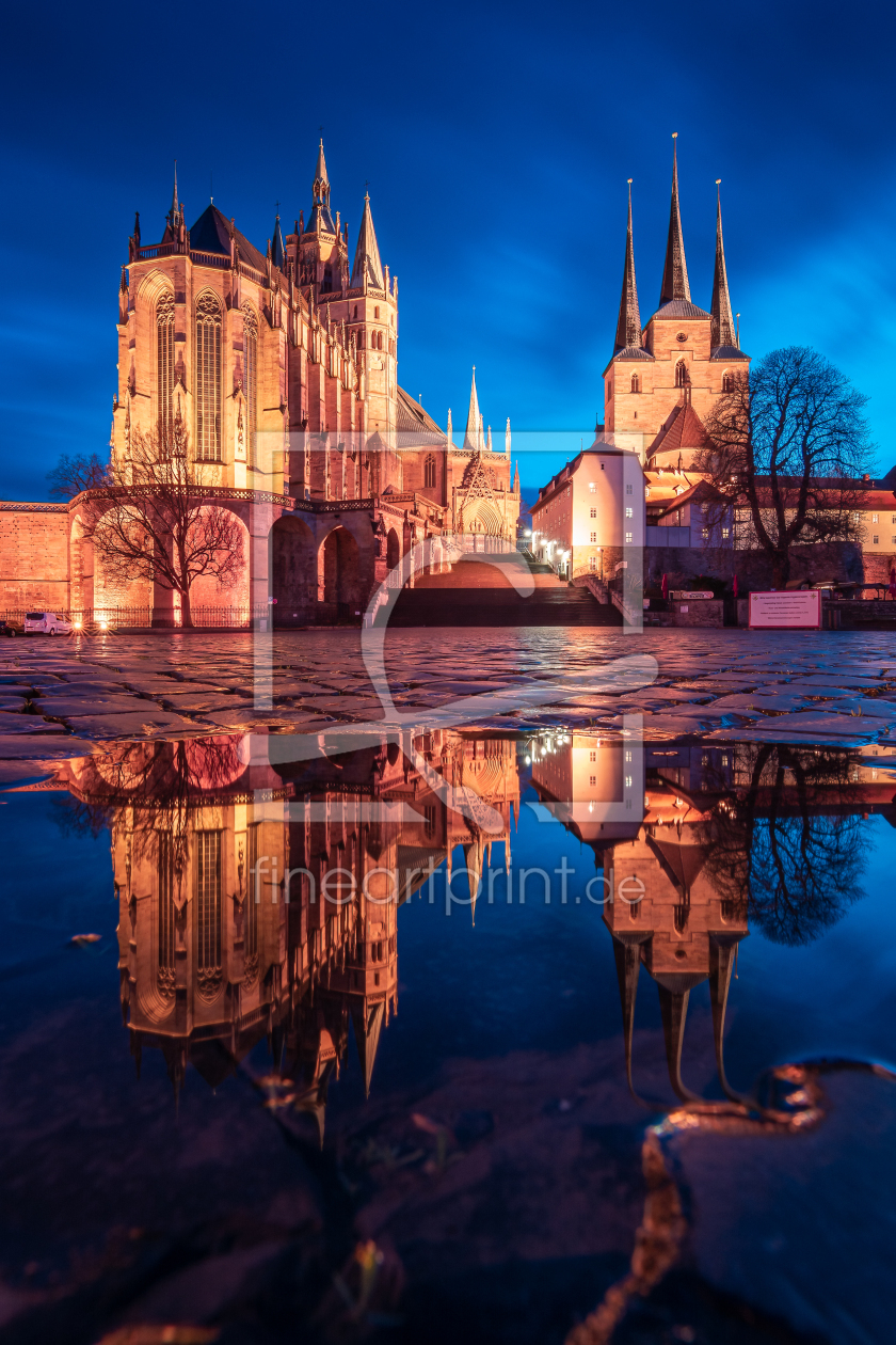 Bild-Nr.: 12626011 Erfurter Domplatz im Spiegel erstellt von Martin Martin Wasilewski