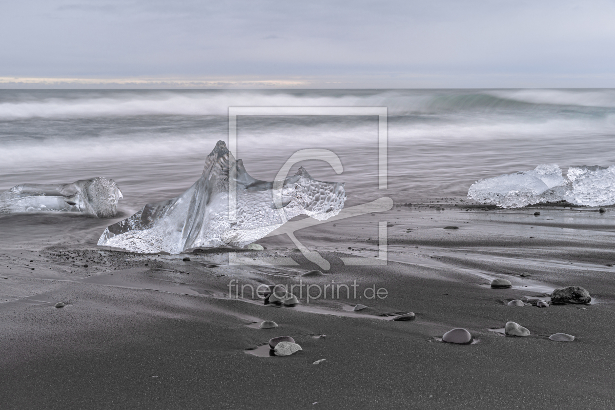 Bild-Nr.: 12627790 Island Diamond Beach Jökulsarlon- Kleiner Drache erstellt von HeschFoto