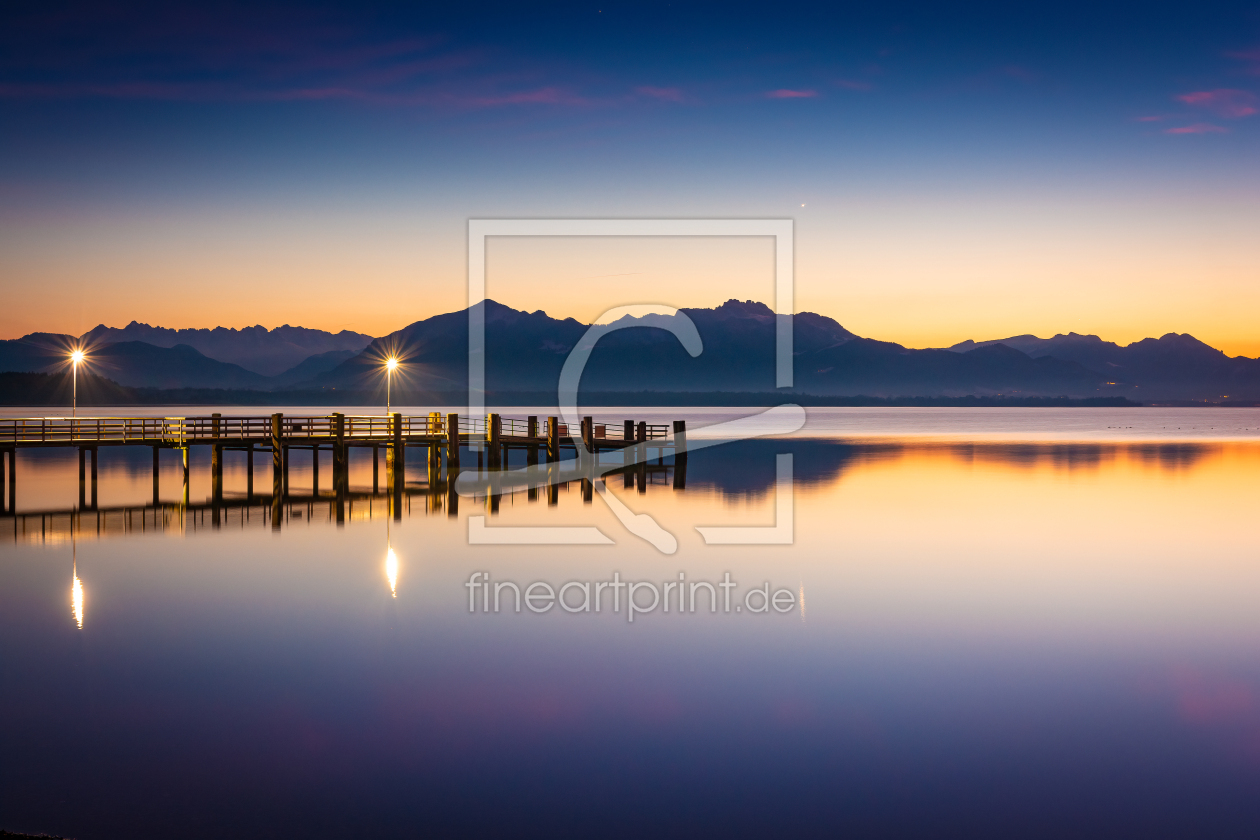 Bild-Nr.: 12628577 Abend in Chieming am Chiemsee erstellt von Martin Martin Wasilewski