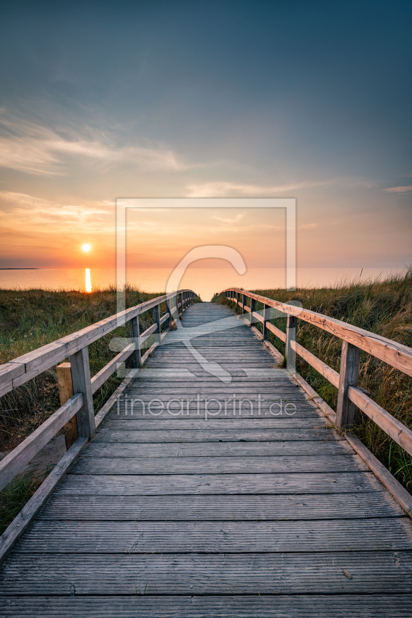Bild-Nr.: 12629317 Sonnenuntergang am Strand erstellt von eyetronic