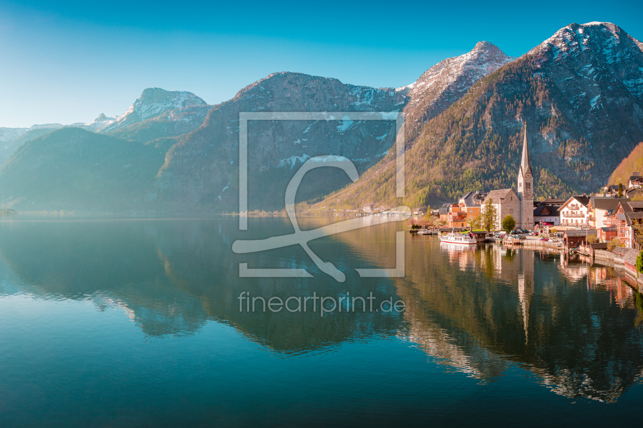 Bild-Nr.: 12629458 Hallstatt am Morgen erstellt von Martin Martin Wasilewski