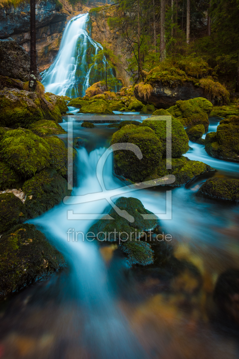 Bild-Nr.: 12629701 Schwarzbachfall in den Österreicher Alpen erstellt von Martin Martin Wasilewski