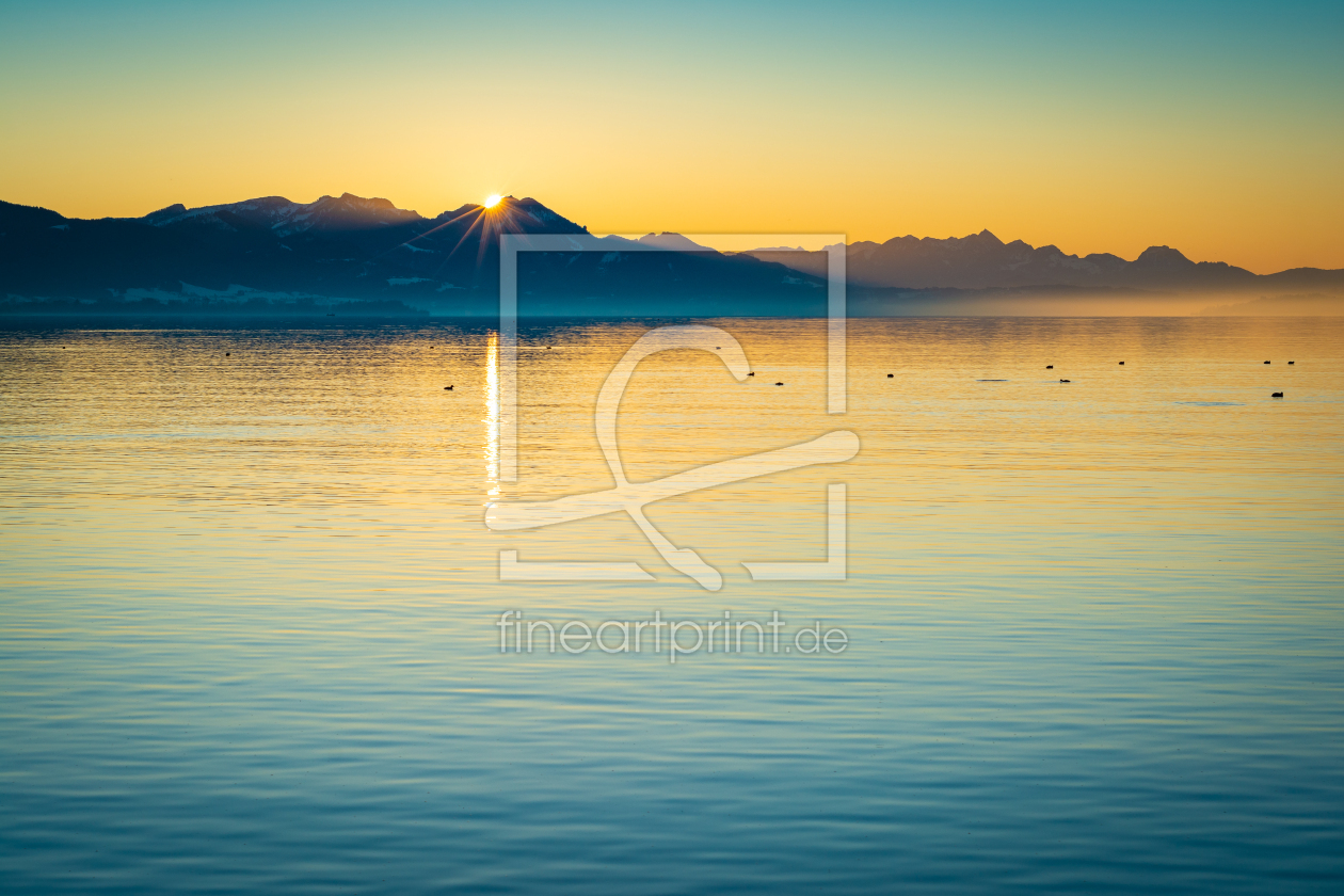 Bild-Nr.: 12630256 Sonnenuntergang am Chiemsee erstellt von Martin Martin Wasilewski