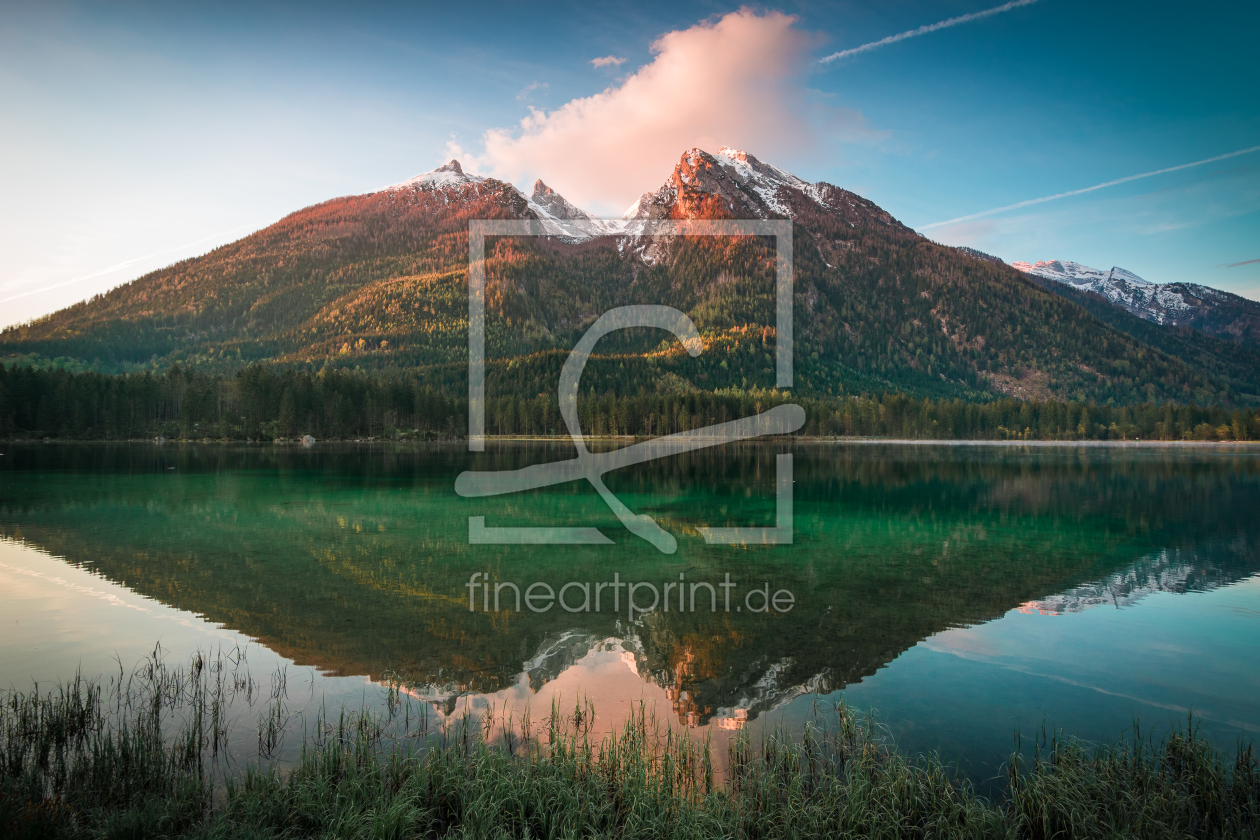 Bild-Nr.: 12630785 Morgen am Hintersee erstellt von Martin Martin Wasilewski