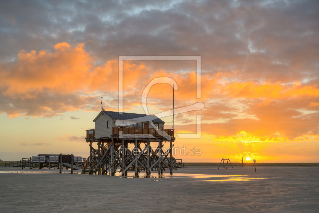 Bild-Nr.: 12633043 Sankt Peter-Ording Sonnenaufgang I erstellt von Michael Valjak