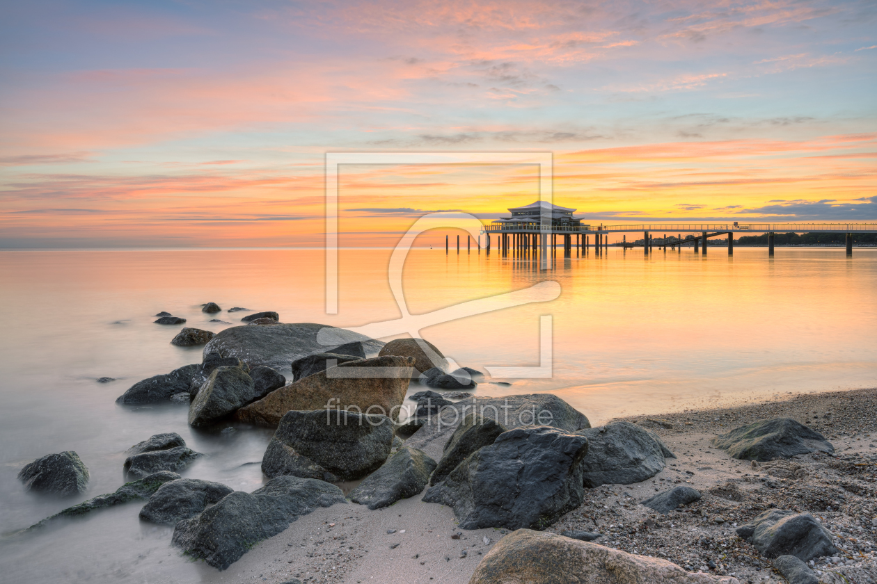 Bild-Nr.: 12636052 Timmendorfer Strand bei Sonnenaufgang erstellt von Michael Valjak