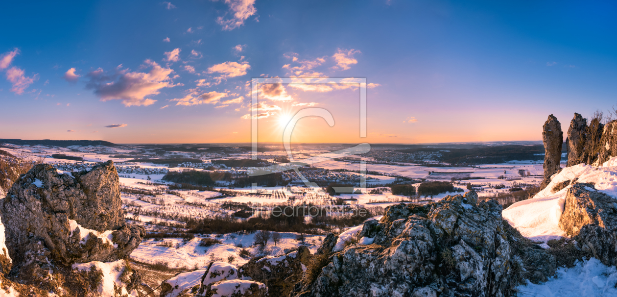 Bild-Nr.: 12637873 Winterlandschaft in der Fränkischen Schweiz erstellt von raphotography88