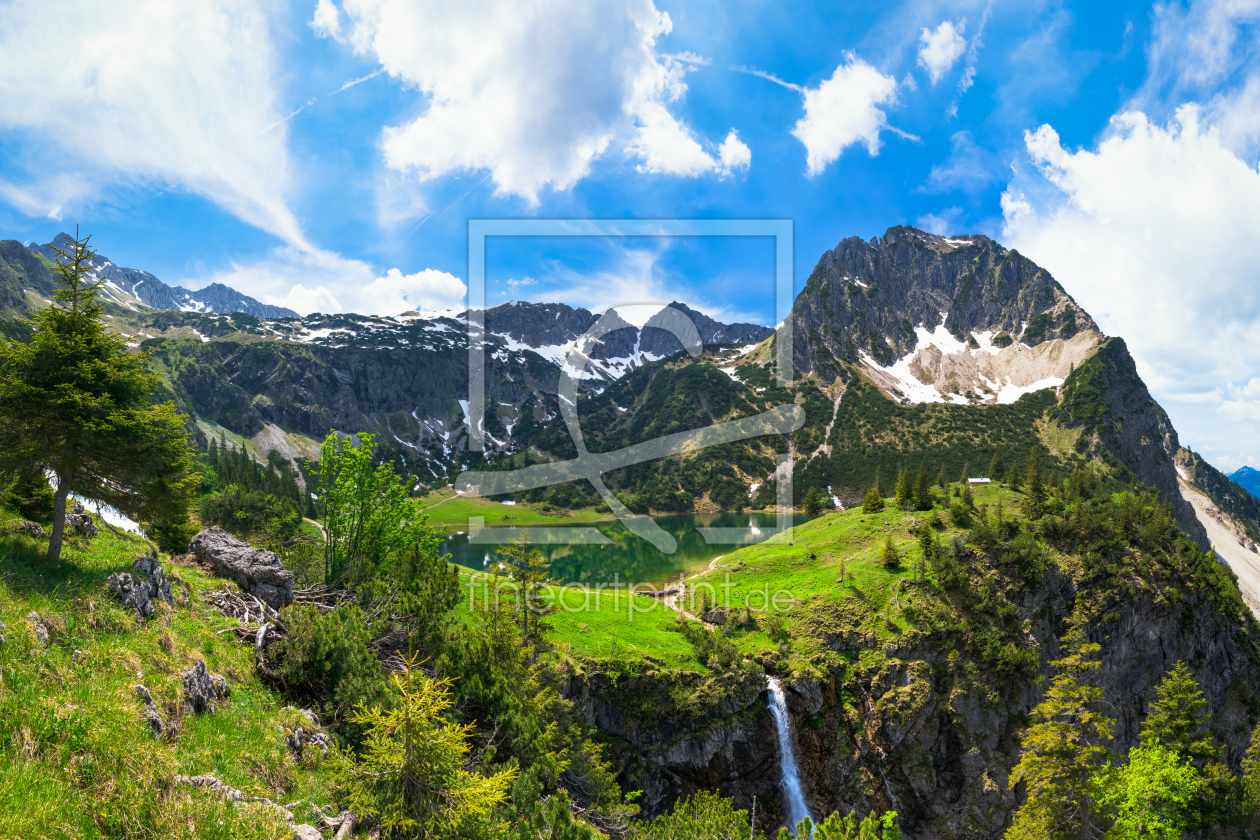 Bild-Nr.: 12637876 Geisalpsee der Allgäuer Hochalpen erstellt von raphotography88