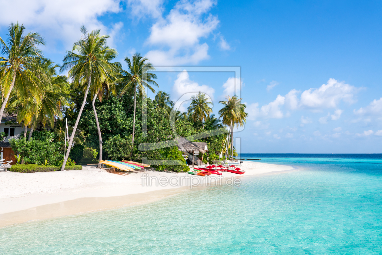 Bild-Nr.: 12638149 Strandurlaub auf den Malediven erstellt von eyetronic