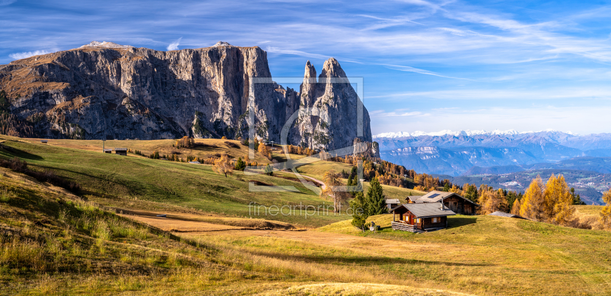 Bild-Nr.: 12642935 Herbst auf der Seiser Alm in Südtirol erstellt von Achim Thomae