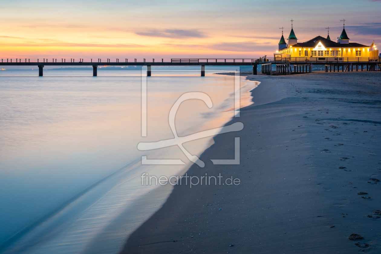 Bild-Nr.: 12645577 Seebrücke in Ahlbeck auf Insel Usedom erstellt von Martin Martin Wasilewski