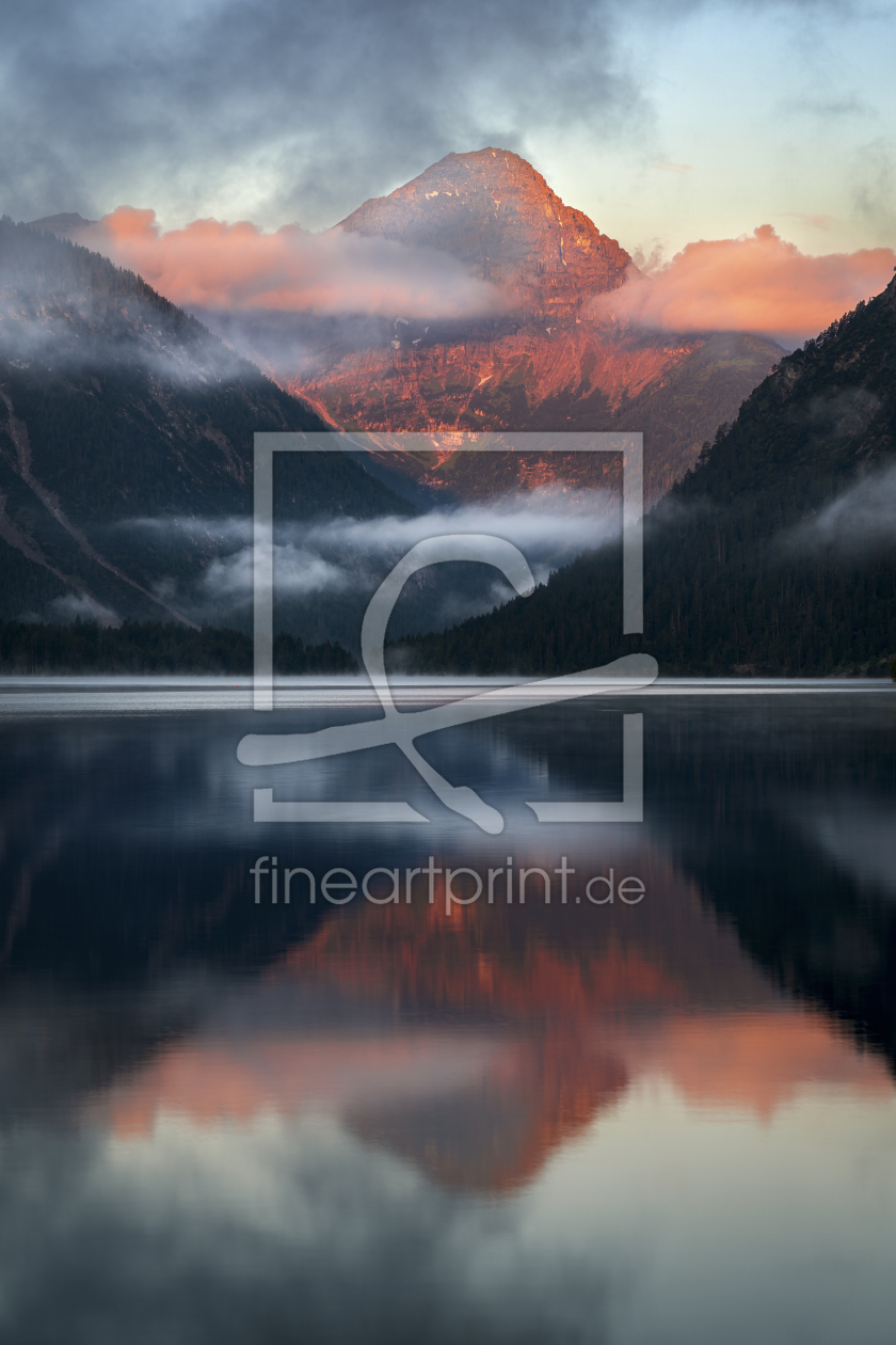 Bild-Nr.: 12660435 Plansee zum Sonnenaufgang mit Thaneller Reflektion erstellt von Pahmeier-Photography