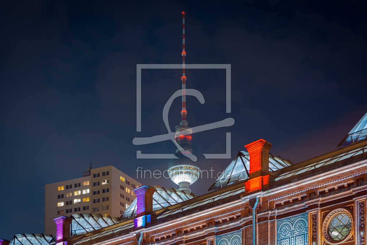 Bild-Nr.: 12664231 Hackescher Markt und Fernsehturm in Berlin erstellt von Martin Martin Wasilewski