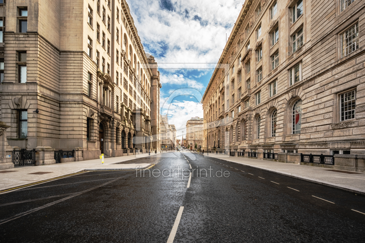 Bild-Nr.: 12681740 Water Street  Liverpool erstellt von Nordbilder