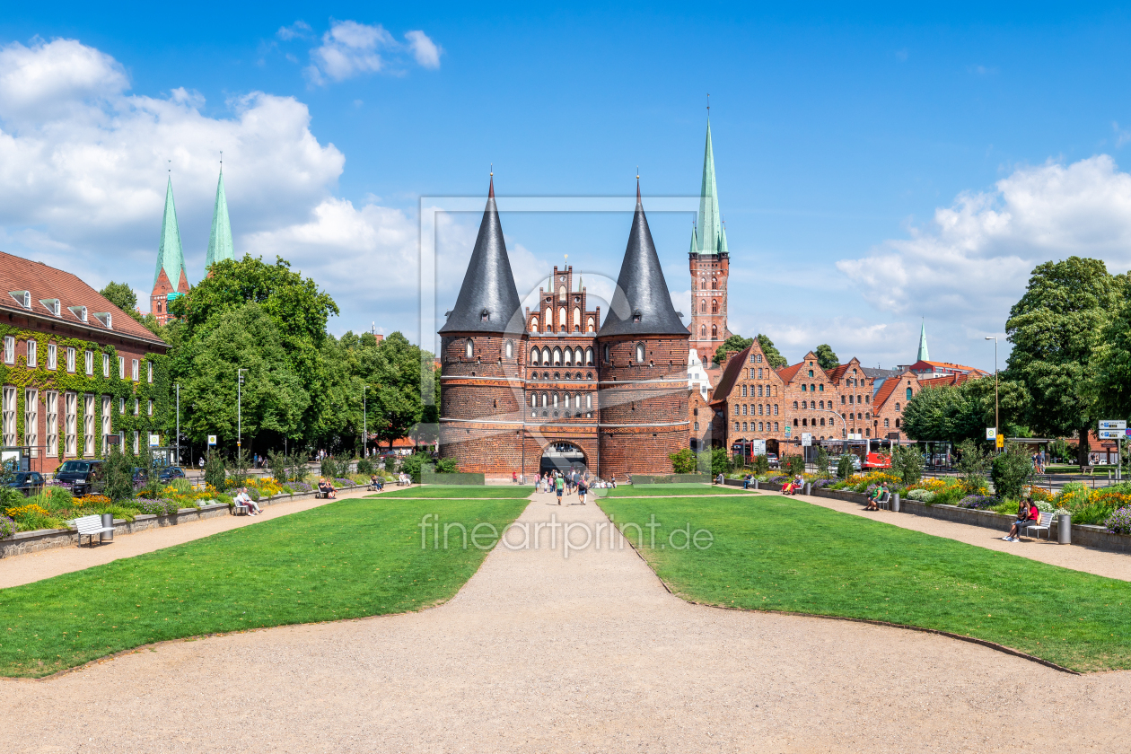 Bild-Nr.: 12687402 Holstentor in Lübeck erstellt von eyetronic