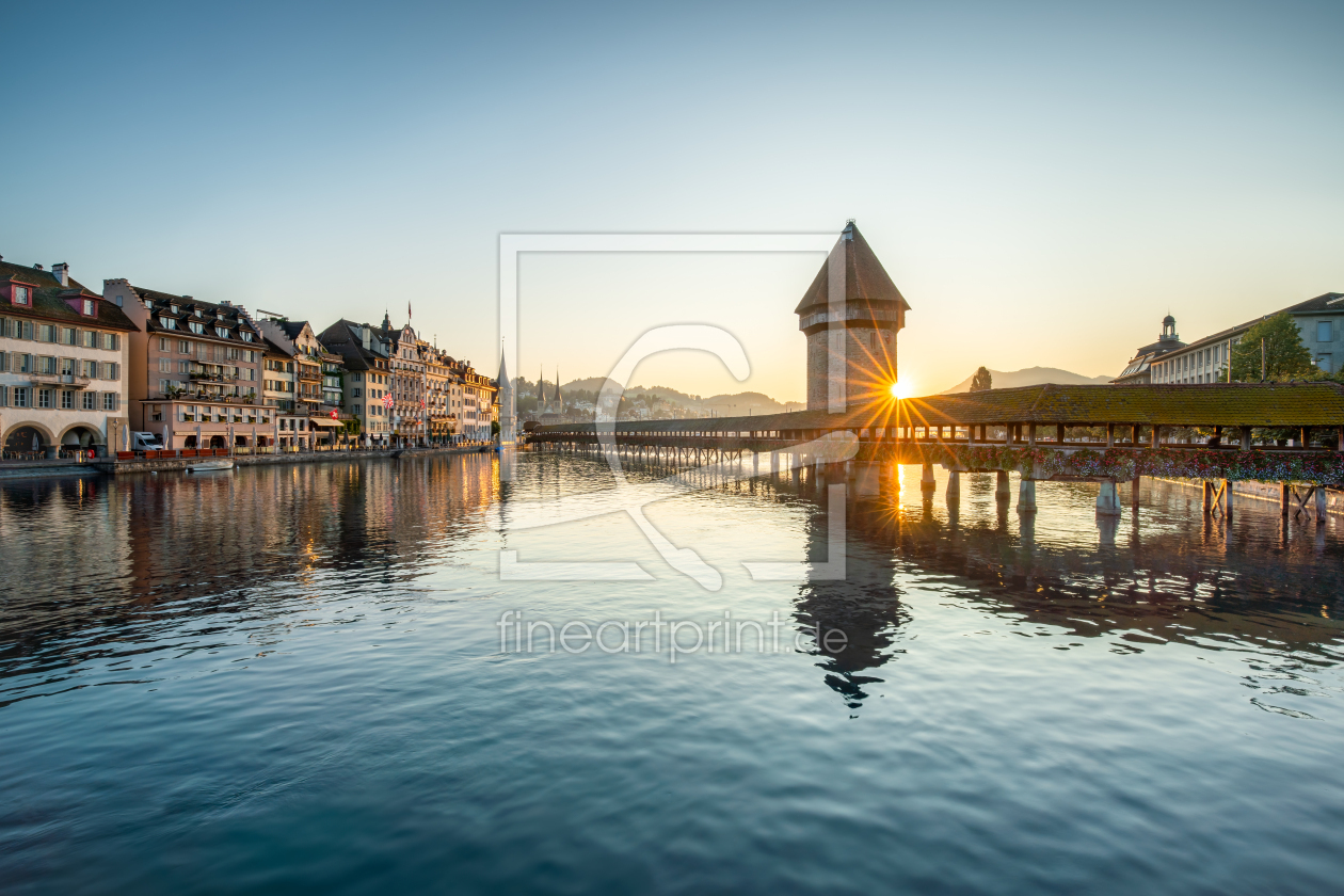 Bild-Nr.: 12689100 Kapellbrücke in Luzern erstellt von eyetronic