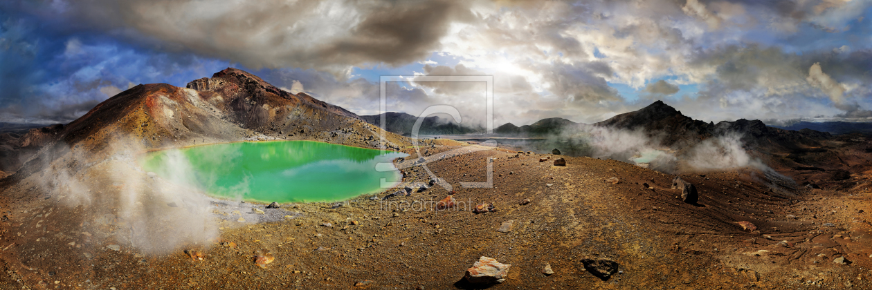 Bild-Nr.: 12692530 Tongariro Emerald Lake erstellt von Michael und Elisabeth Rucker