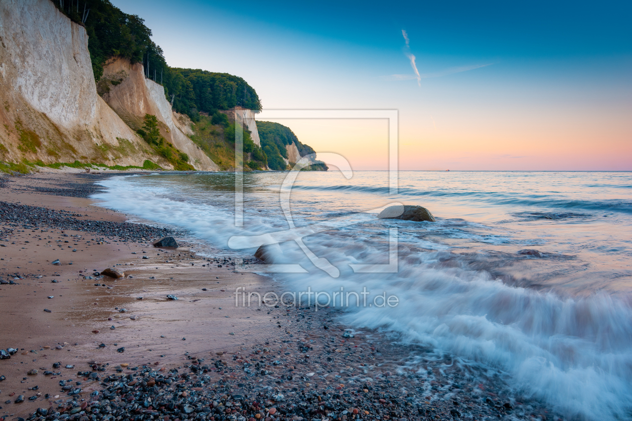 Bild-Nr.: 12693373 Abend an der Kreideküste auf Rügen erstellt von Martin Martin Wasilewski