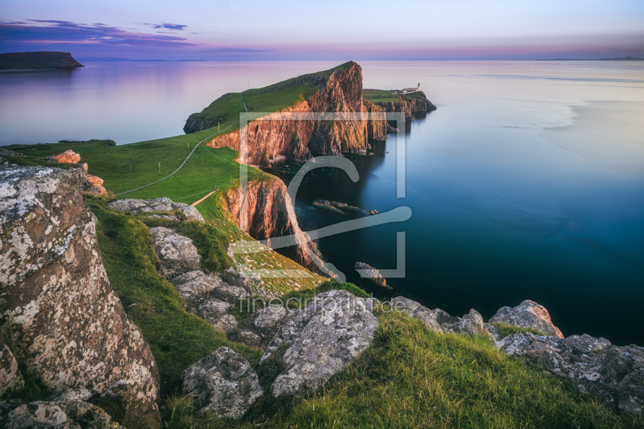 Bild-Nr.: 12693443 Neist Point auf der Isle of Skye am Abend erstellt von Jean Claude Castor
