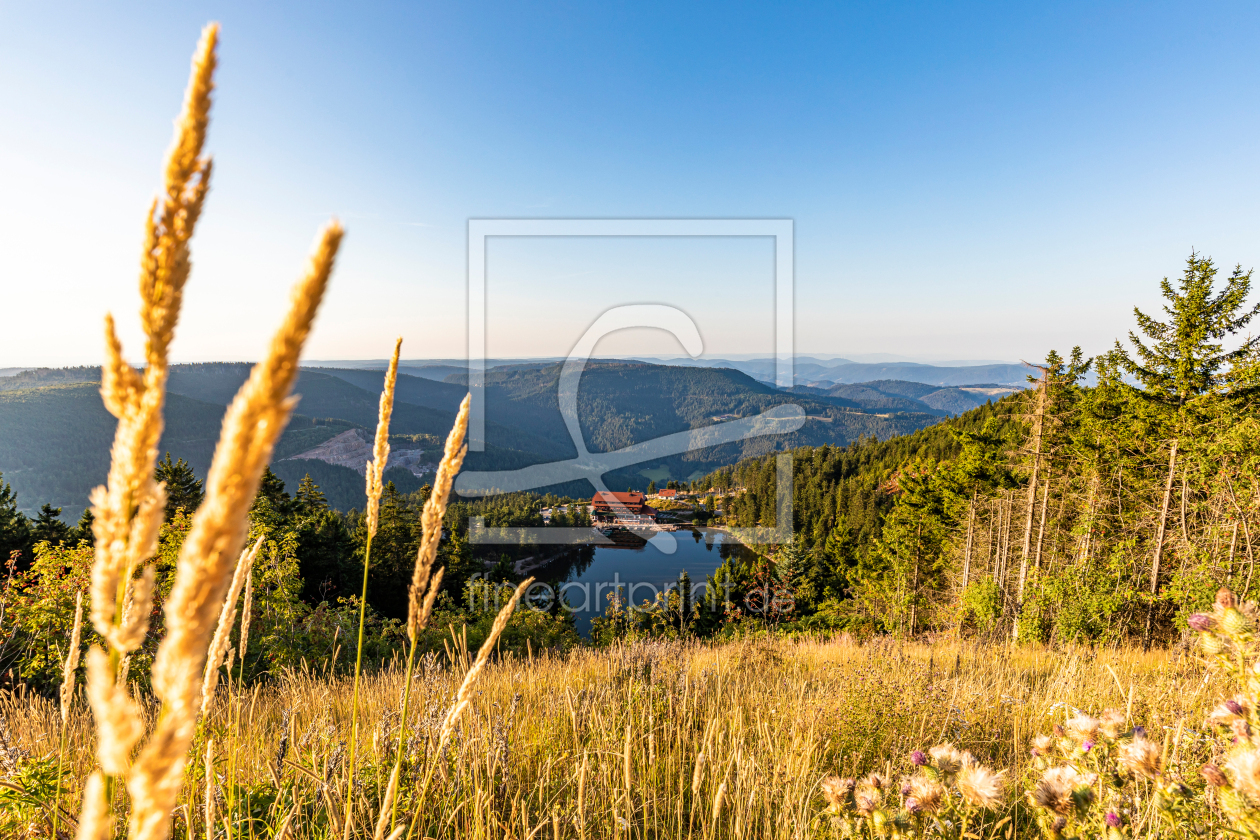 Bild-Nr.: 12696668 Mummelsee mit dem Berghotel im Schwarzwald erstellt von dieterich