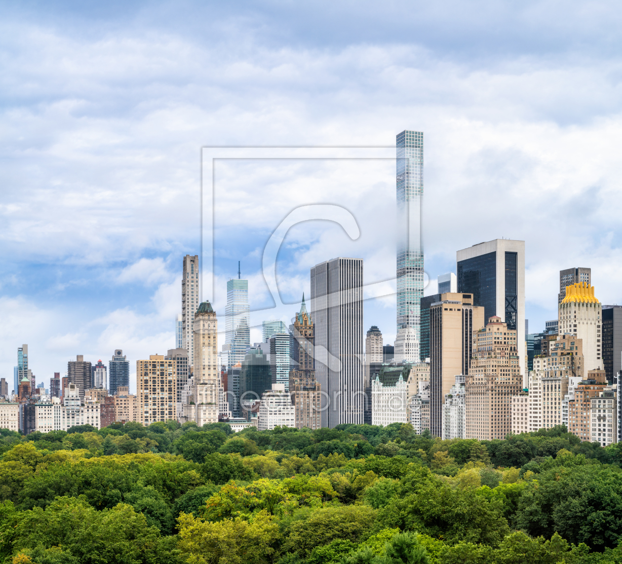 Bild-Nr.: 12699967 Hochhäuser am Central Park in New York City erstellt von eyetronic