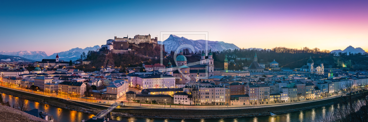 Bild-Nr.: 12700909 Salzburg Panorama erstellt von Martin Martin Wasilewski