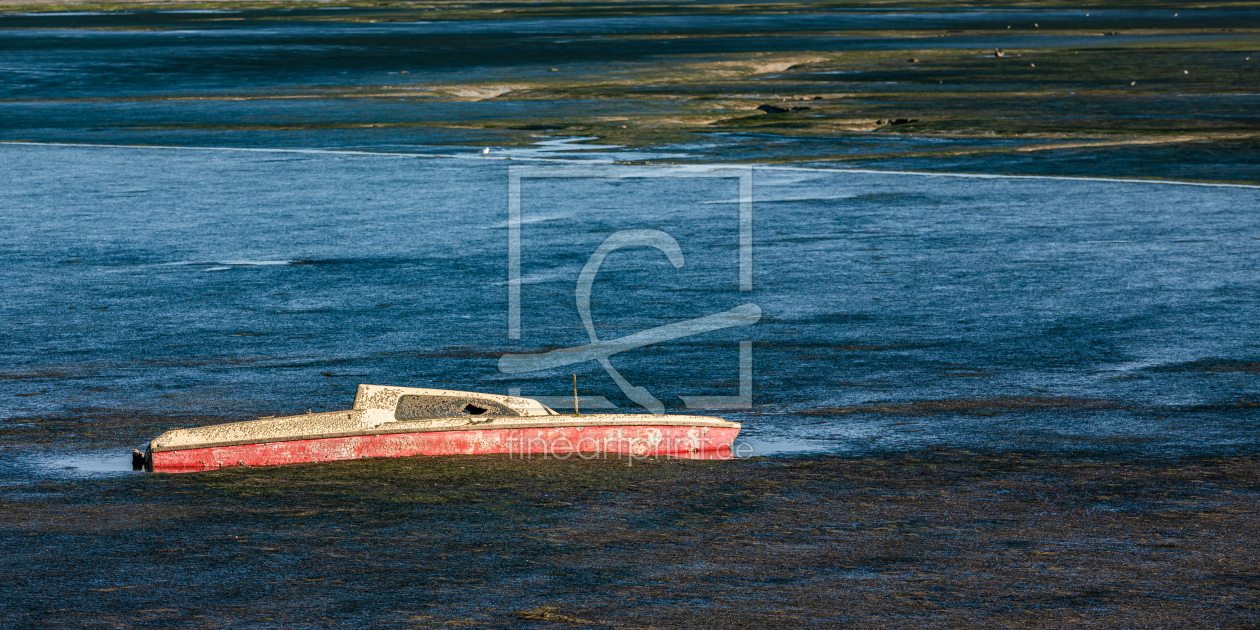 Bild-Nr.: 12701053 Wrack Fischerboot auf der Ile de Re in Frankreich erstellt von dieterich