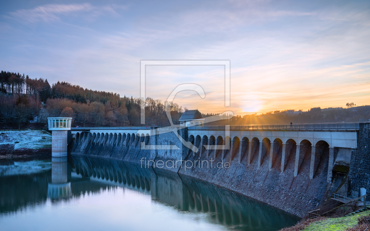 Bild-Nr.: 12701500 Sauerland - Sonnenuntergang an der Listertalsperre erstellt von alfotokunst