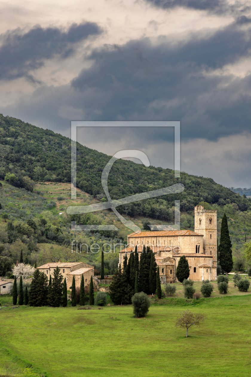 Bild-Nr.: 12708183 Abbazia di Sant Antimo erstellt von DirkR