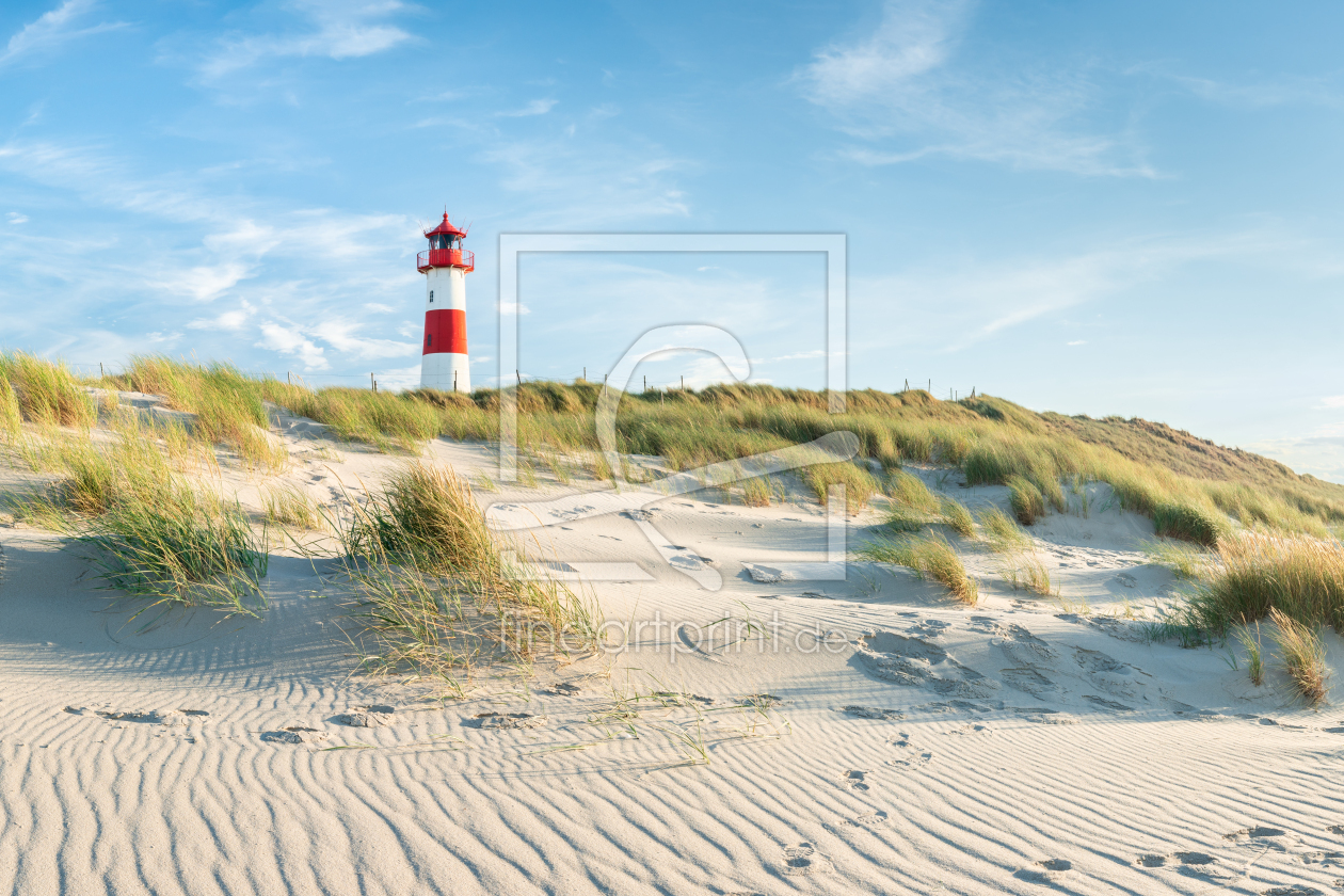 Bild-Nr.: 12708761 Leuchtturm am Nordseestrand auf Sylt erstellt von eyetronic