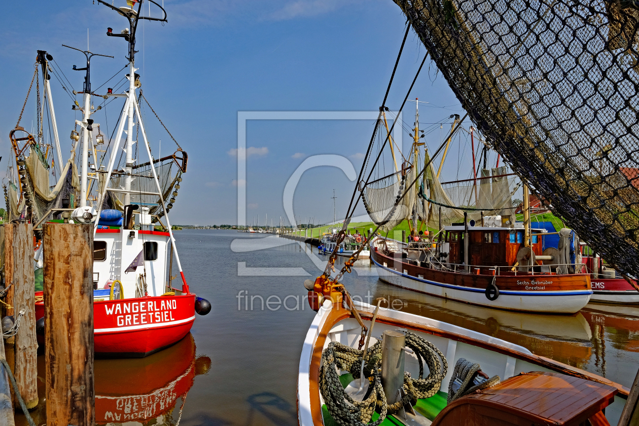 Bild-Nr.: 12709797 Greetsieler Hafen erstellt von Ostfriese