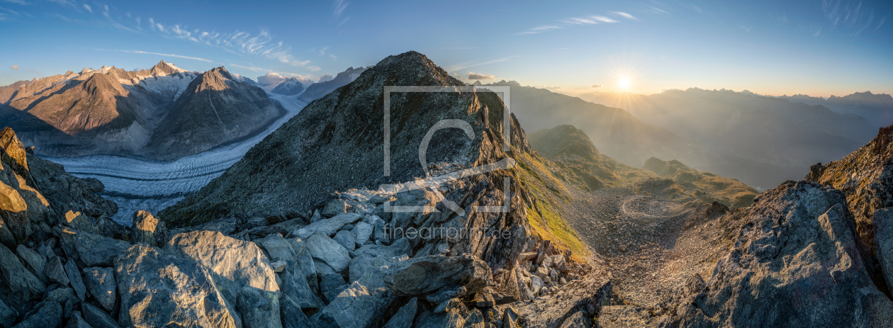 Bild-Nr.: 12711092 Sonnenaufgang am Eggishorn erstellt von eyetronic