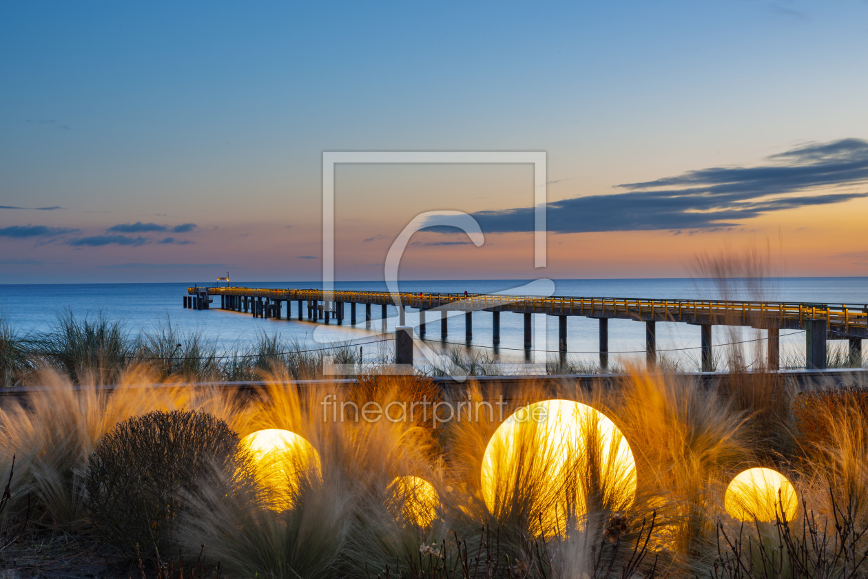 Bild-Nr.: 12714656 Seebrücke Binz erstellt von Walter G. Allgöwer
