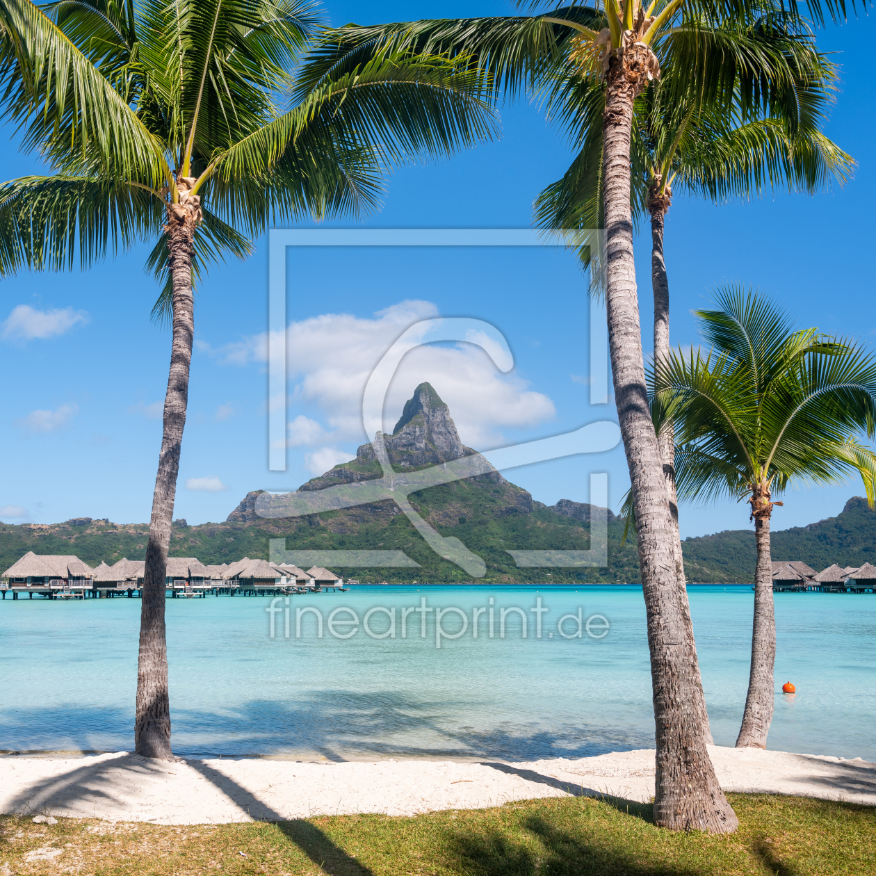 Bild-Nr.: 12721373 Strand auf Bora Bora in Französisch Polynesien erstellt von eyetronic