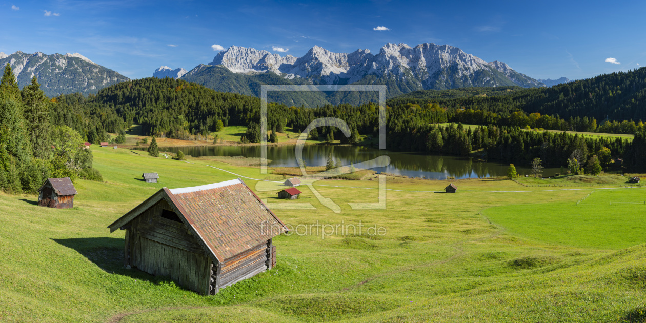 Bild-Nr.: 12721819 Geroldsee und Karwendel erstellt von Walter G. Allgöwer