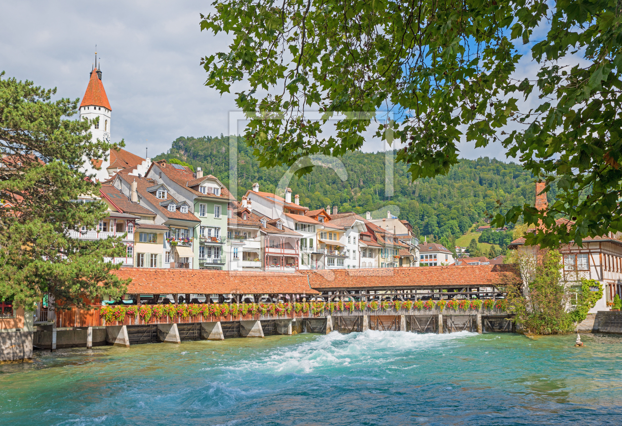 Bild-Nr.: 12724658 Altstadt Thun an der Aare erstellt von SusaZoom