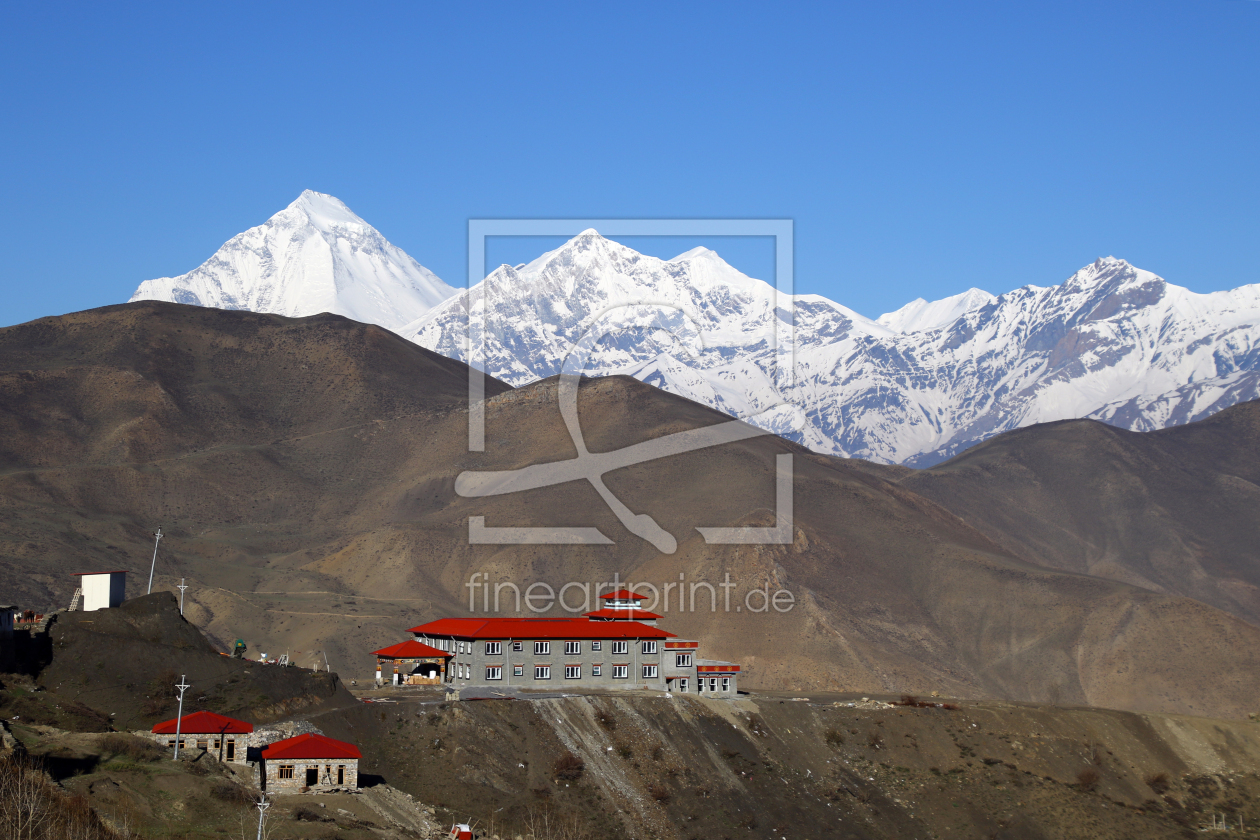 Bild-Nr.: 12725075 Dhaulagiri 8167 m erstellt von Gerhard Albicker