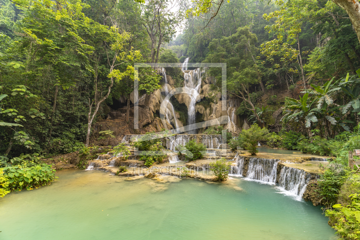 Bild-Nr.: 12728250 Kuang Si Wasserfall Luang Prabang erstellt von reisefoto