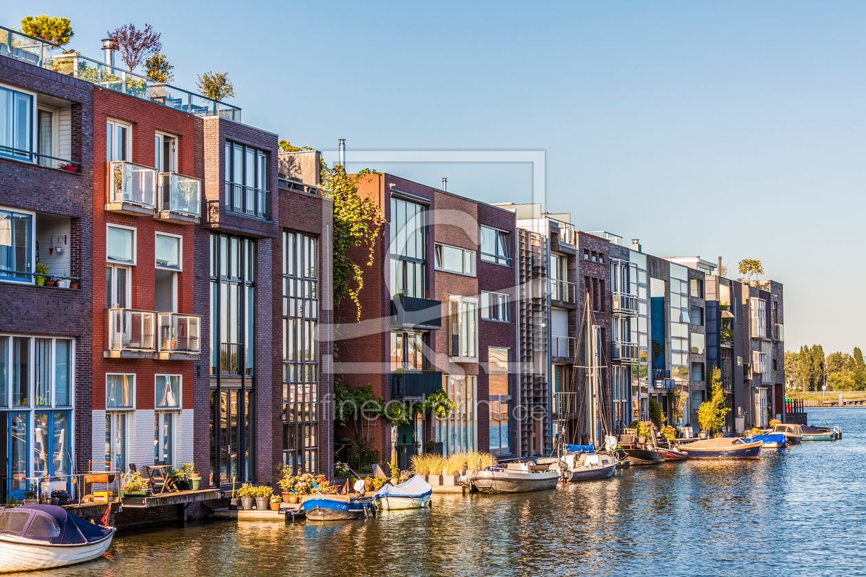 Bild-Nr.: 12728298 Wohnhäuser auf der Borneo Insel in Amsterdam erstellt von dieterich